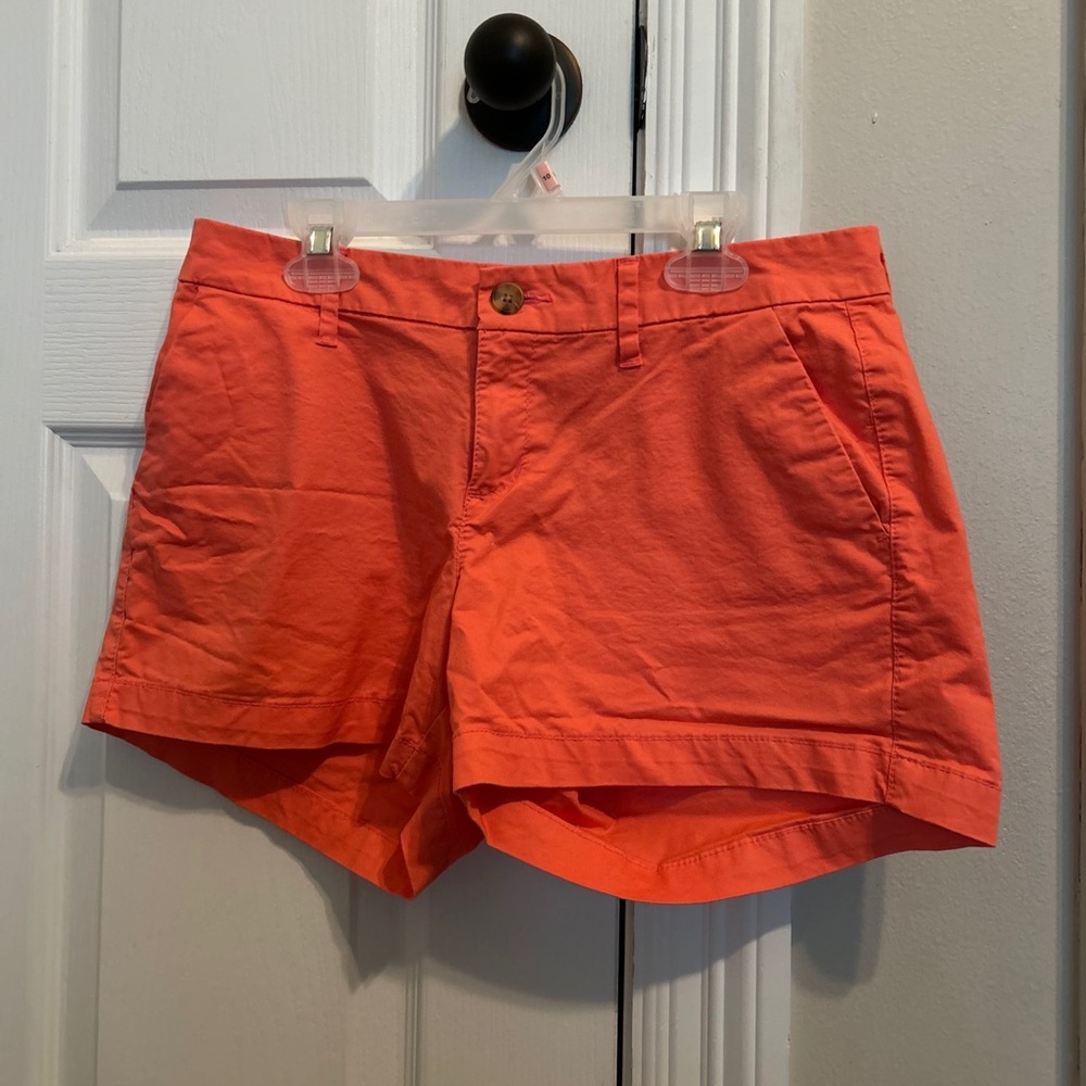 Old Navy Shorts Women | size 2 | Pink Perfect 5'' Khakis Mid Rise Casual Cotton